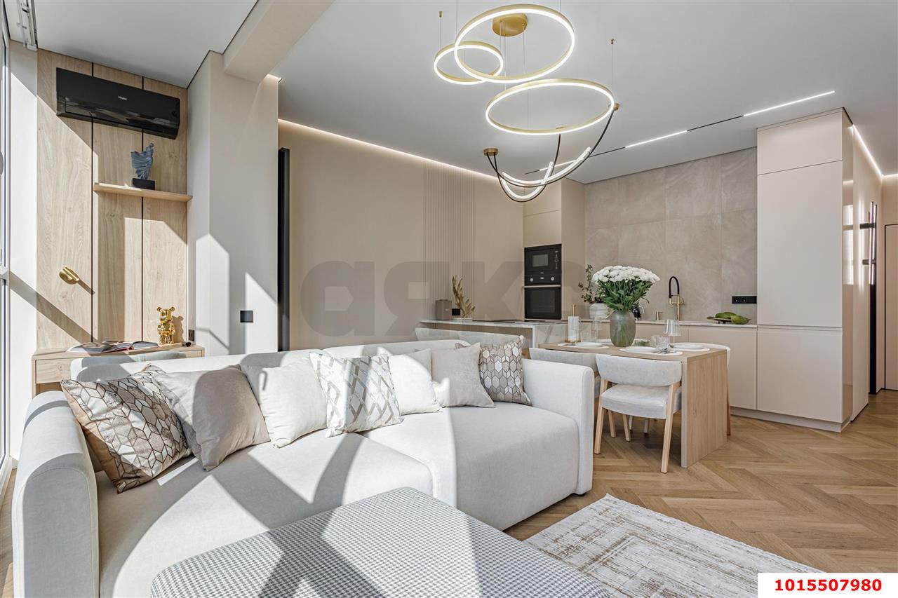 Фото №5: 2-комнатная квартира 62 м² - Краснодар, Прикубанский внутригородской округ, мкр. Фестивальный, ул. Круговая, 4/1к4