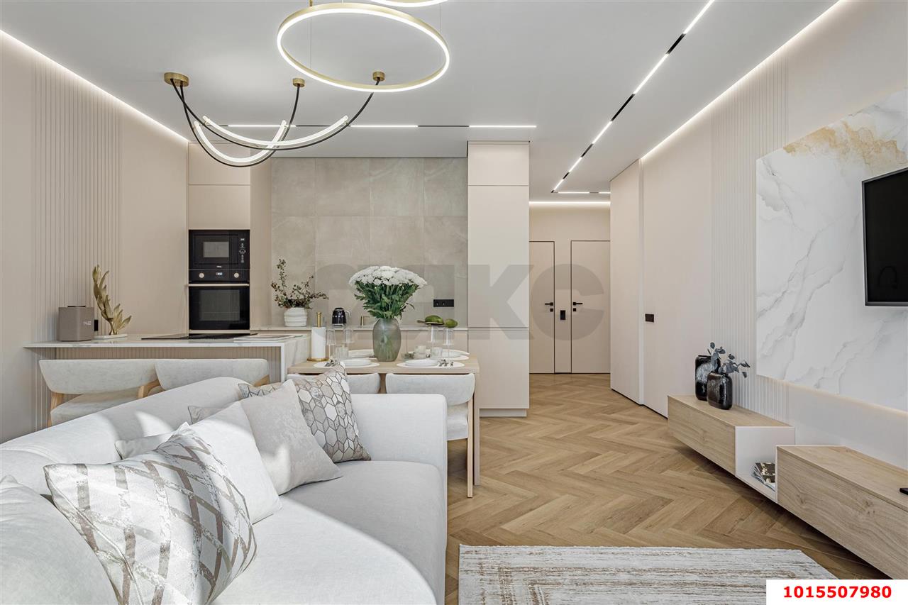 Фото №6: 2-комнатная квартира 62 м² - Краснодар, Фестивальный, ул. Круговая, 4/1к4