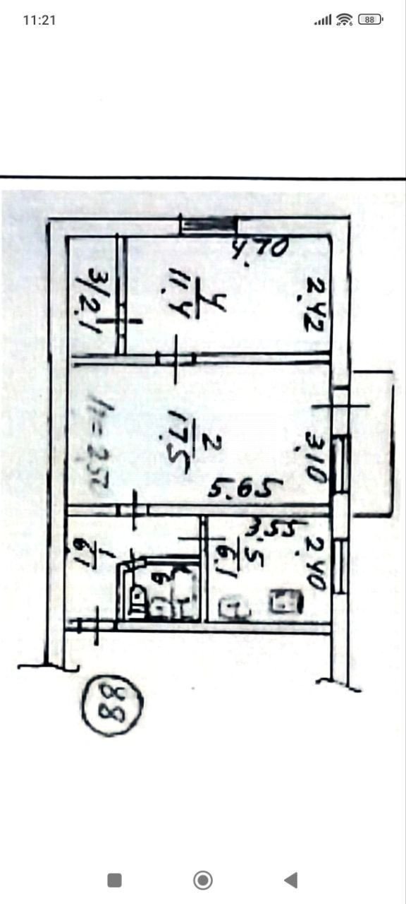 Фото №8: 2-комнатная квартира 45 м² - Мариуполь, Жовтневый, пр-кт Ленина, 84