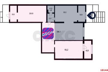 Фото №5: Коммерция 43 м² - Краснодар, мкр. Прикубанский внутригородской округ, пр-д Репина, 22