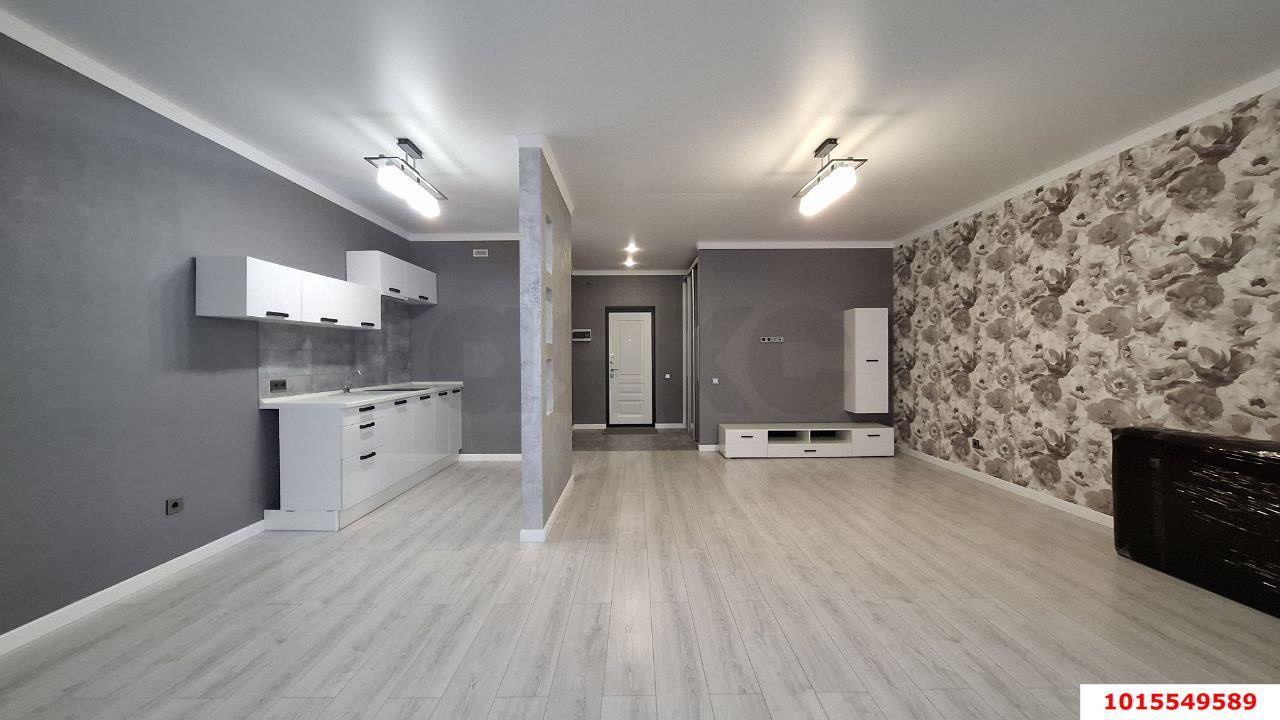 Фото №3: 1-комнатная квартира 49 м² - Краснодар, Прикубанский внутригородской округ, Краевая Клиническая Больница, мкр. жилой комплекс Спорт-Сити, ул. Домбайская, 10к3