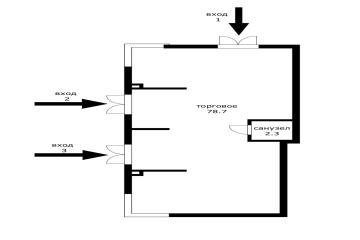 Фото №4: Коммерция 78 м² - Краснодар, мкр. Парк Победы, ул. имени Героя Дангириева, 4к3