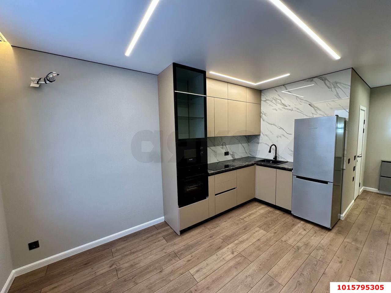 Фото №3: 1-комнатная квартира 38 м² - Краснодар, жилой комплекс Самолёт-4, ул. Ивана Беличенко, 95