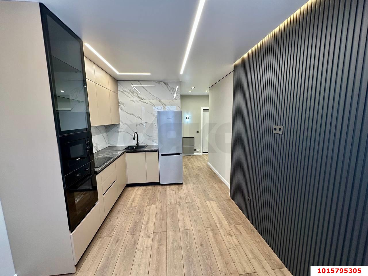 Фото №1: 1-комнатная квартира 38 м² - Краснодар, жилой комплекс Самолёт-4, ул. Ивана Беличенко, 95