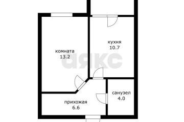 Фото №3: 1-комнатная квартира 34 м² - Российский, мкр. Прикубанский внутригородской округ, ул. Ратной Славы, 27