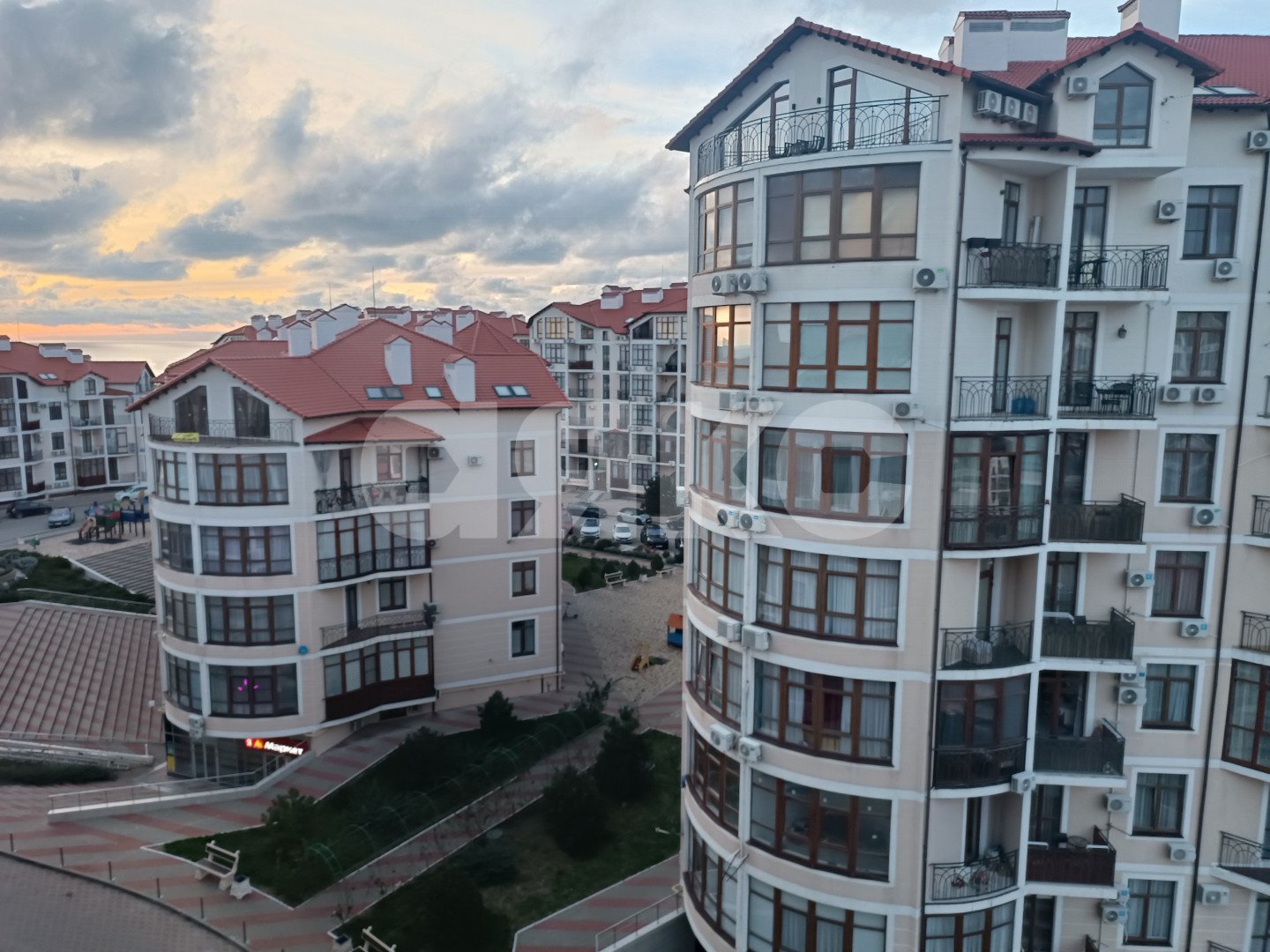 Фото №8: 1-комнатная квартира 55 м² - Геленджик, жилой комплекс Черноморский-2, ул. Крымская, 22к14