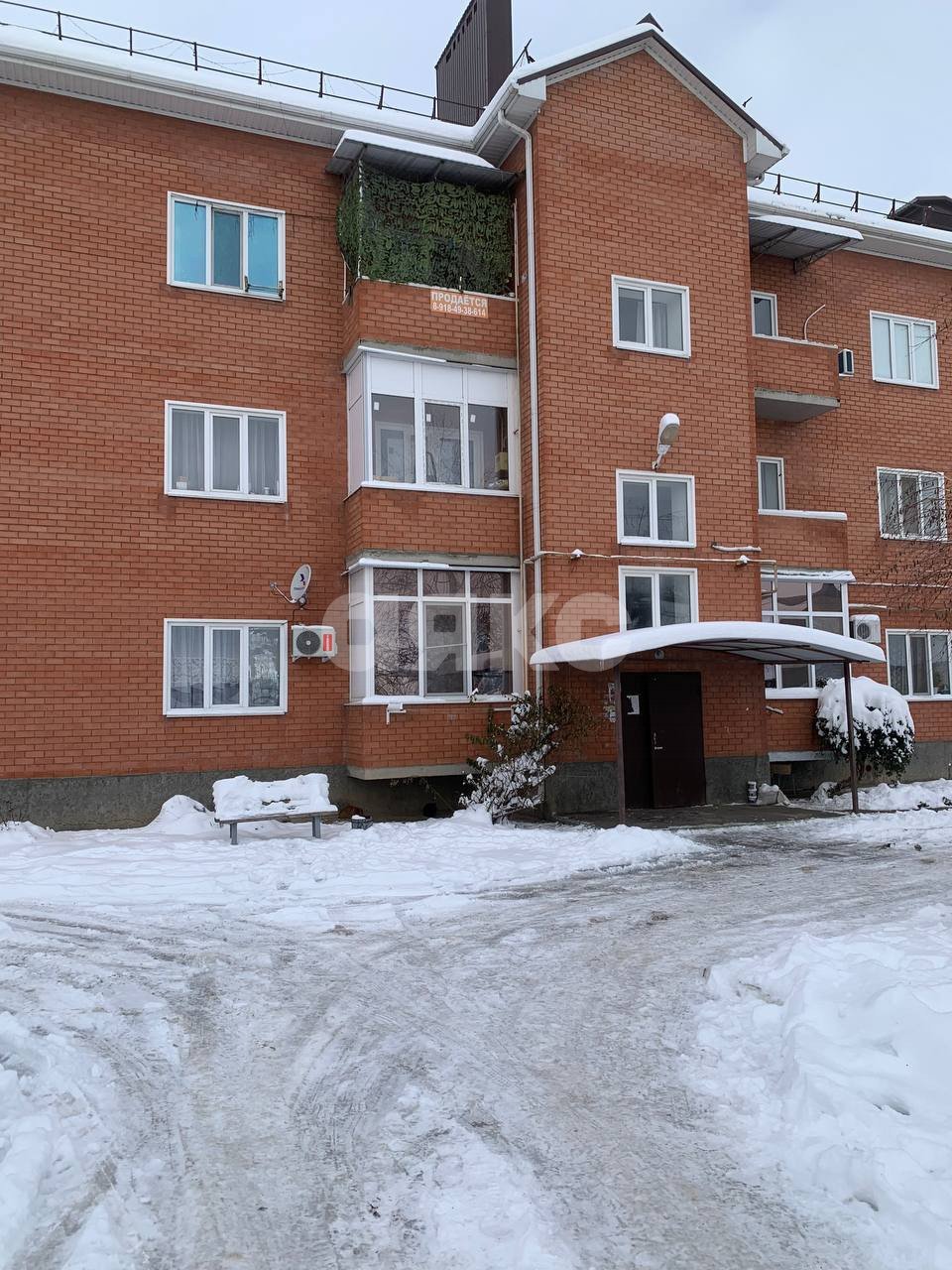 Фото №1: 1-комнатная квартира 38 м² - Кореновск, ул. Коммунистическая, 7Г