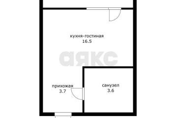 Фото №1: Студия <span class="whitespace-nowrap">19 м²</span>, <span class="whitespace-nowrap">9/9 эт.</span> - Краснодар, мкр. жилой комплекс Южане, ул. Даниила Смоляна, 71к1