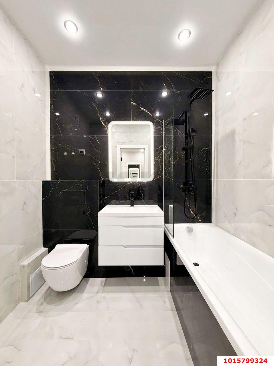 Фото №5: 2-комнатная квартира 51 м² - Краснодар, Прикубанский внутригородской округ, Краевая Клиническая Больница, мкр. жилой комплекс Свобода, ул. Домбайская, 55к6