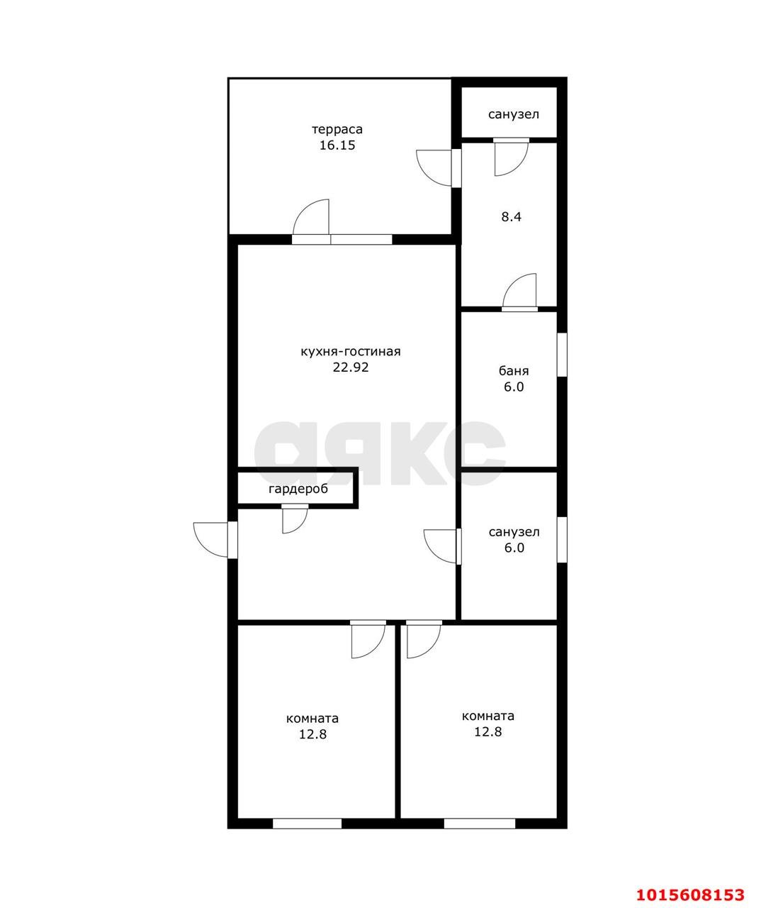 Фото №17: Дом 89 м² + 6.67 сот. - Старобжегокай, ул. Почтовая, 9