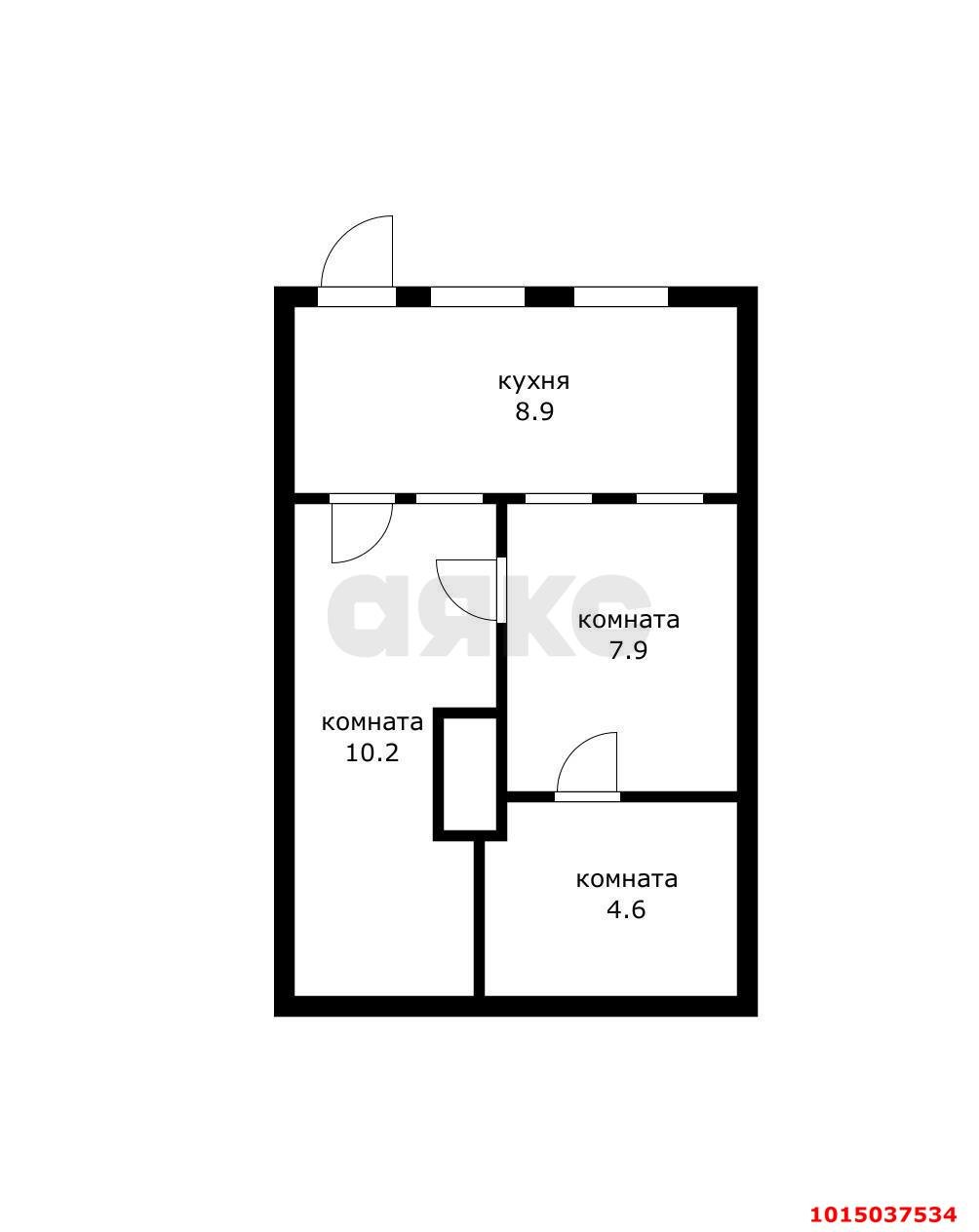 Фото №8: Часть дома 31 м² + 31 сот. - Краснодар, Дубинка, ул. Адыгейская набережная, 86