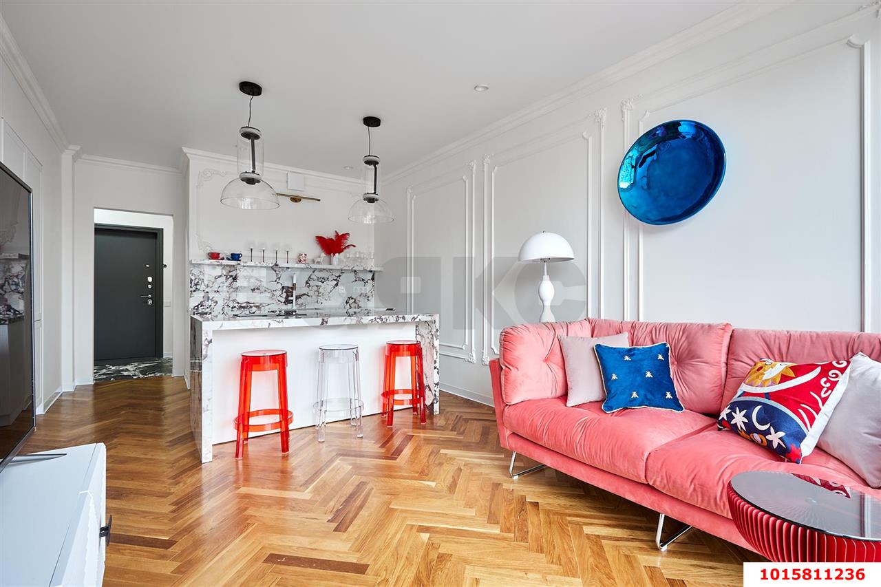 Фото №3: 1-комнатная квартира 51 м² - Краснодар, жилой комплекс Аврора, ул. имени Дзержинского, 95