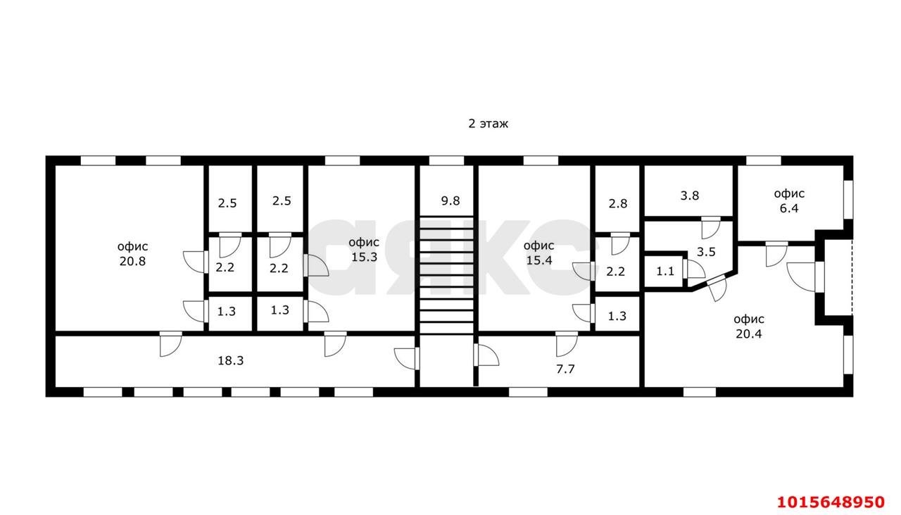 Фото №6: Офисное помещение 300 м² - Краснодар, Западный внутригородской округ, Кожзавод, мкр. Фестивальный, ул. Карла Маркса, 39