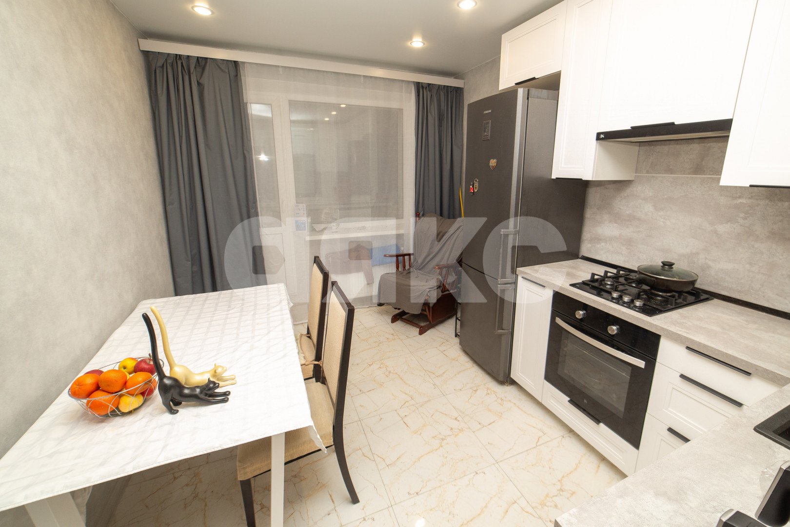 Фото №1: 3-комнатная квартира 80 м² - Ростов-на-Дону, квартал Нижнегниловской, ул. Портовая, 370