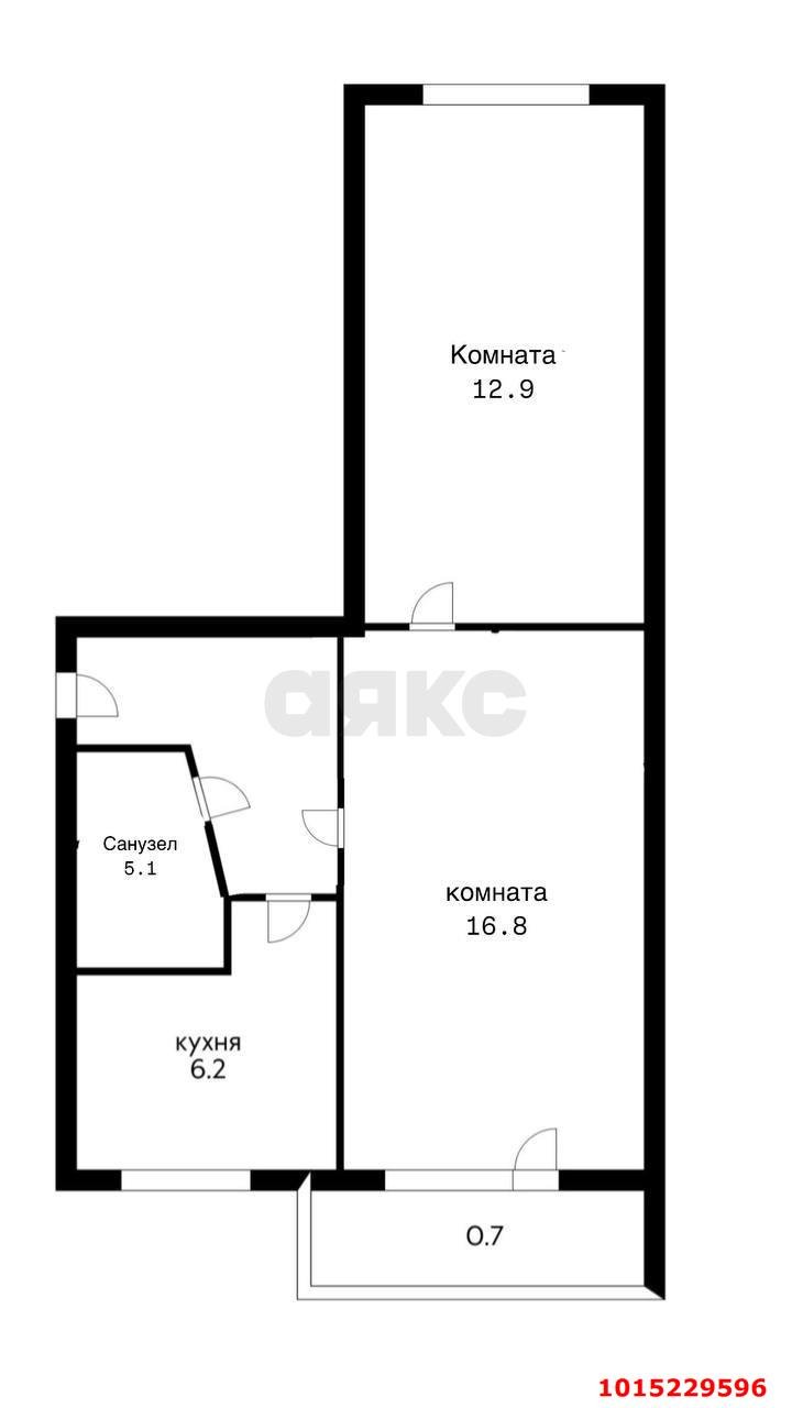 Фото №13: 2-комнатная квартира 50 м² - Краснодар, ул. Гагарина, 246