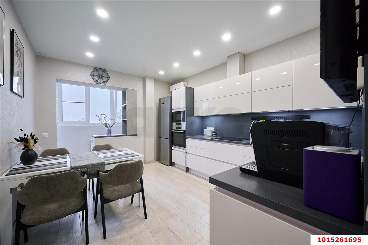 Фото №2: 1-комнатная квартира 45 м² - Краснодар, ЖК Димитрова, Центральный внутригородской округ, Дубинка, мкр. жилой комплекс Димитрова, ул. Димитрова, 3/1