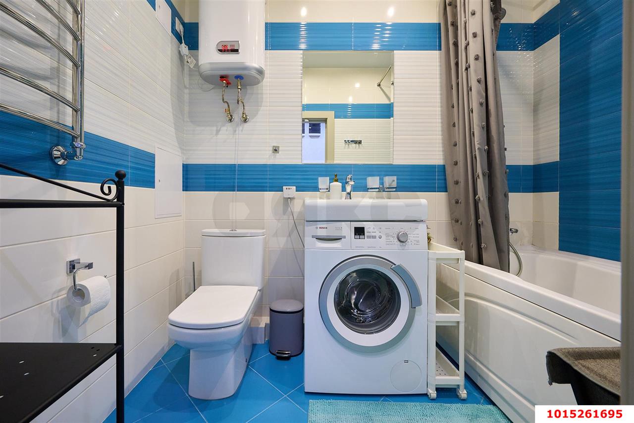 Фото №14: 1-комнатная квартира 45 м² - Краснодар, ЖК Димитрова, Центральный внутригородской округ, Дубинка, мкр. жилой комплекс Димитрова, ул. Димитрова, 3/1