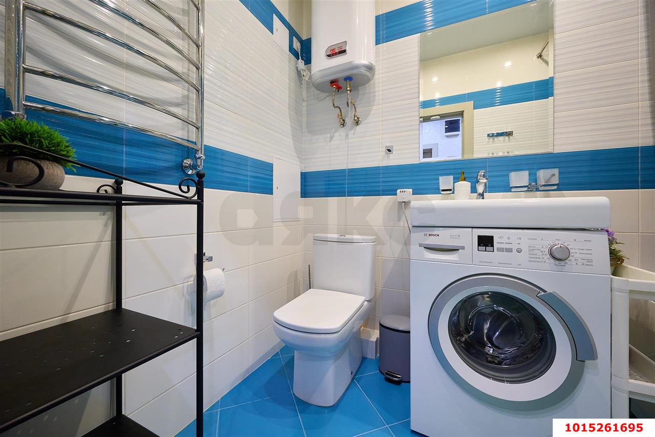 Фото №15: 1-комнатная квартира 45 м² - Краснодар, ЖК Димитрова, Центральный внутригородской округ, Дубинка, мкр. жилой комплекс Димитрова, ул. Димитрова, 3/1