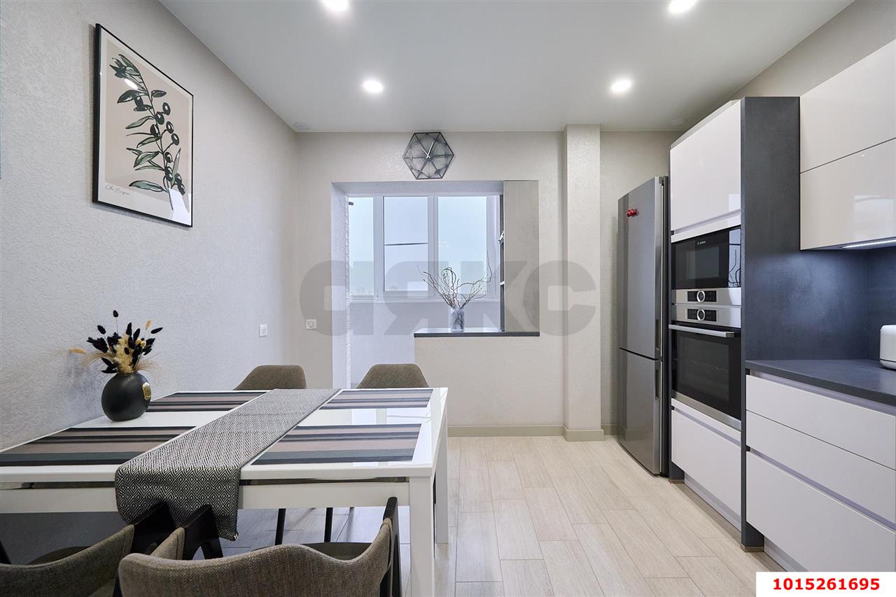 Фото №3: 1-комнатная квартира 45 м² - Краснодар, ЖК Димитрова, Центральный внутригородской округ, Дубинка, мкр. жилой комплекс Димитрова, ул. Димитрова, 3/1