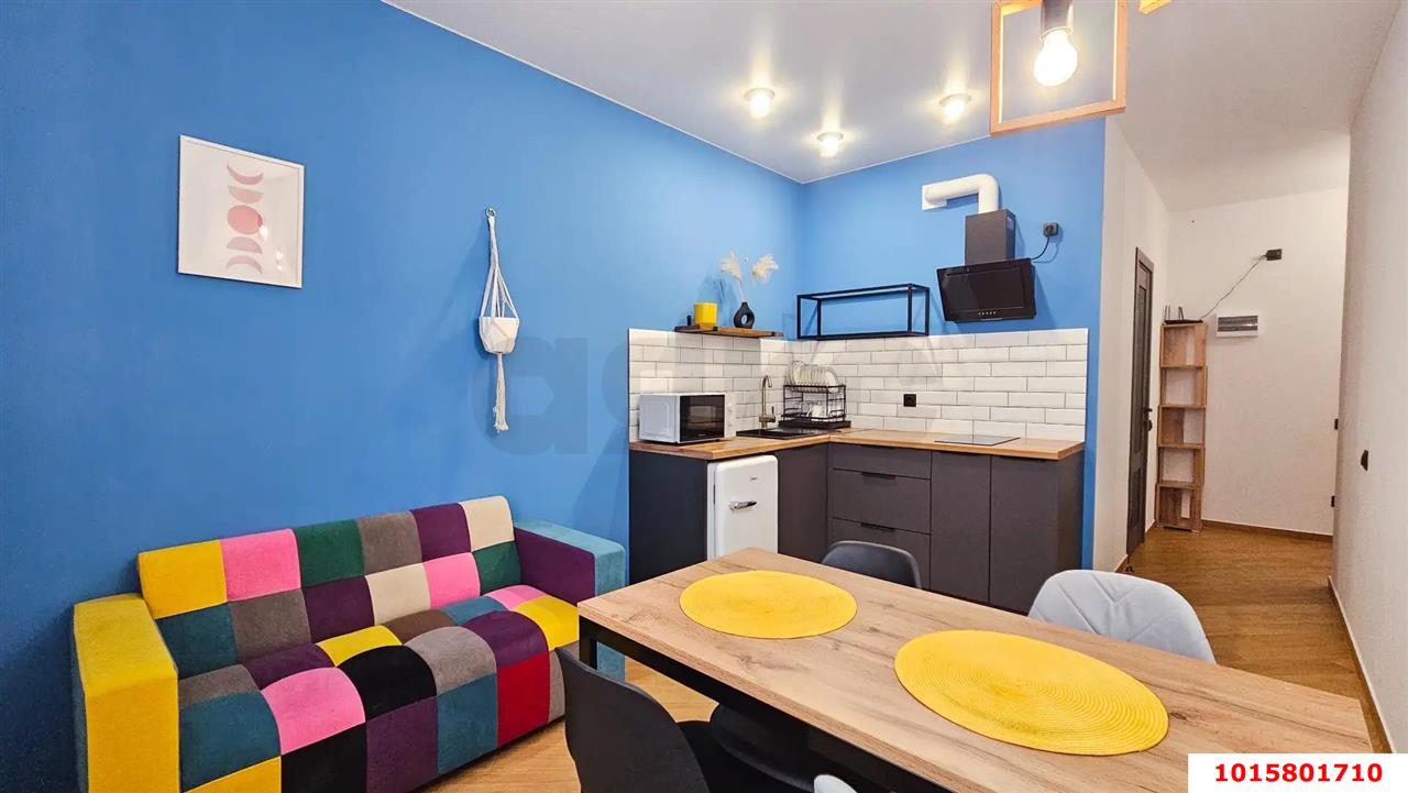 Фото №4: 1-комнатная квартира 40 м² - Краснодар, Прикубанский внутригородской округ, жилой комплекс Небо, мкр. 9-й километр, ул. Ярославская, 115лит2