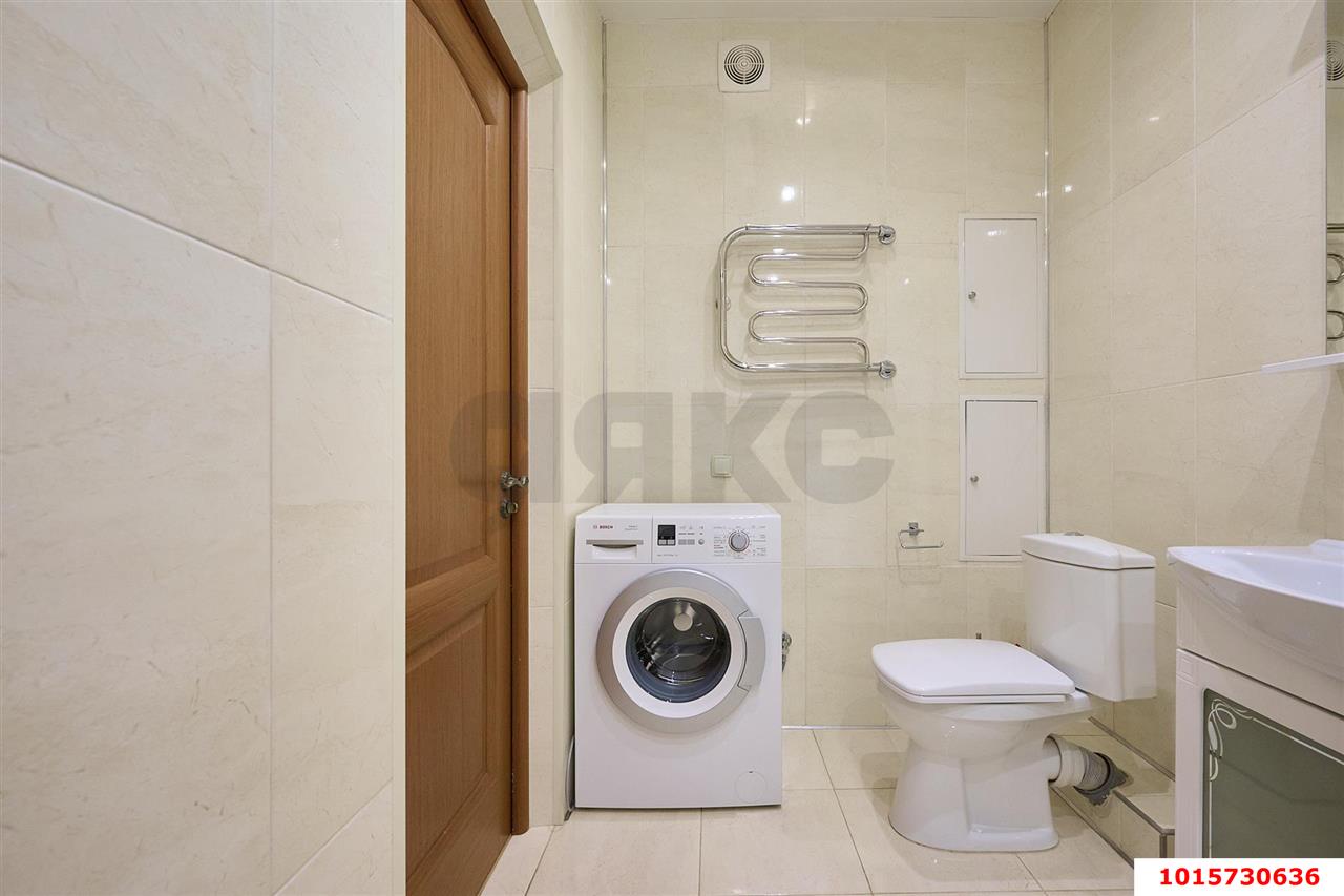 Фото №23: 3-комнатная квартира 102 м² - Краснодар, Прикубанский внутригородской округ, Фестивальный, мкр. Солнечный, ул. Казбекская, 16