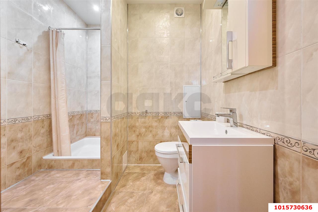 Фото №22: 3-комнатная квартира 102 м² - Краснодар, Прикубанский внутригородской округ, Фестивальный, мкр. Солнечный, ул. Казбекская, 16