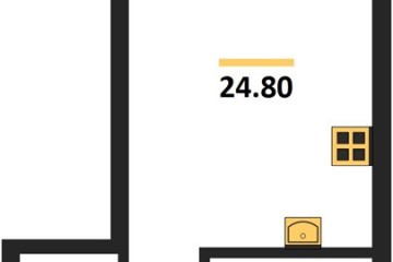 Фото №1: Студия 24 м² - Краснодар, мкр. Парк Победы, 