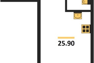 Фото №1: Студия 25 м² - Краснодар, мкр. Парк Победы, 