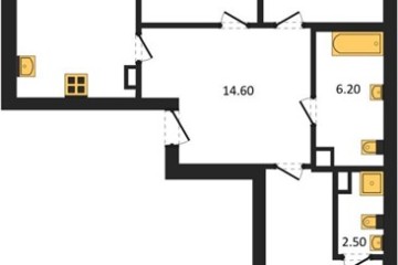 Фото №1: 3-комнатная квартира 92 м² - Краснодар, мкр. Парк Победы, 
