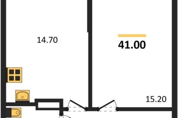Фото №1: 1-комнатная квартира 41 м² - Краснодар, мкр. Прикубанский внутригородской округ, 