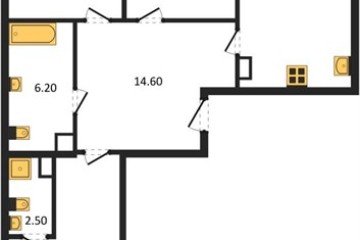 Фото №1: 3-комнатная квартира 92 м² - Краснодар, мкр. Парк Победы, 