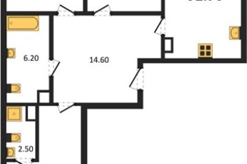 Фото №1: 3-комнатная квартира 92 м² - Краснодар, мкр. Парк Победы, 