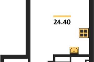 Фото №1: Студия 24 м² - Краснодар, мкр. Парк Победы, 