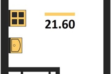Фото №1: Студия 21 м² - Краснодар, мкр. Прикубанский внутригородской округ, 