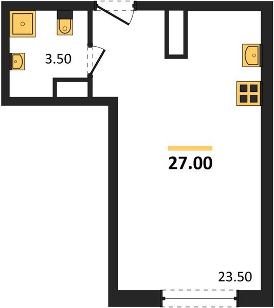 Фото №1: Студия 27 м² - Краснодар, Догма Парк, мкр. Прикубанский внутригородской округ
