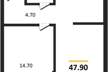 Фото №1: 1-комнатная квартира 47 м² - Краснодар, мкр. Догма Парк, ул. Марины Цветаевой, 33