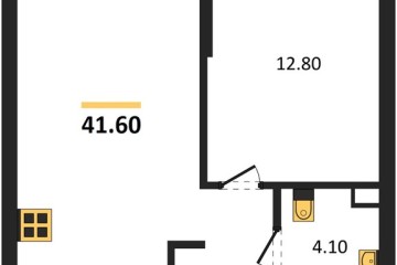 Фото №1: 1-комнатная квартира 41 м² - Краснодар, мкр. Прикубанский внутригородской округ, ул. Марины Цветаевой, 35