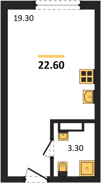 Фото №1: Студия 22 м² - Краснодар, Догма Парк, мкр. Прикубанский внутригородской округ, ул. Марины Цветаевой, 35