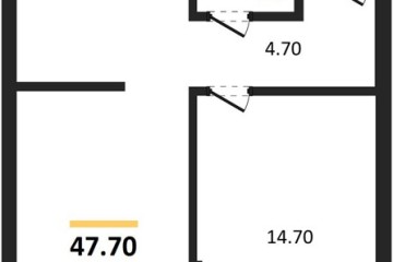 Фото №1: 1-комнатная квартира 47 м² - Краснодар, мкр. Прикубанский внутригородской округ, ул. Марины Цветаевой, 35