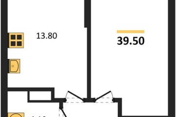 Фото №1: 1-комнатная квартира 39 м² - Краснодар, мкр. Догма Парк, ул. Марины Цветаевой, 36