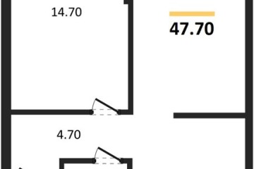Фото №1: 1-комнатная квартира 47 м² - Краснодар, мкр. Догма Парк, ул. Марины Цветаевой, 36