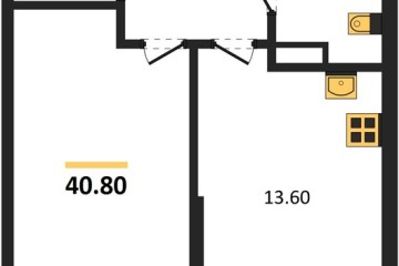 Фото №1: 1-комнатная квартира 40 м² - Краснодар, мкр. Парк Победы, 