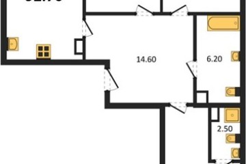 Фото №1: 3-комнатная квартира 92 м² - Краснодар, мкр. Парк Победы, 