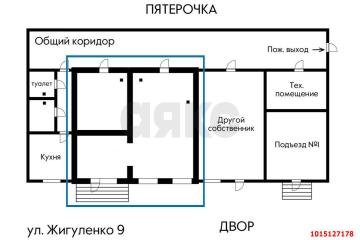 Фото №3: Коммерция 58 м² - Краснодар, мкр. жилой комплекс Победа, ул. Евгении Жигуленко, 9