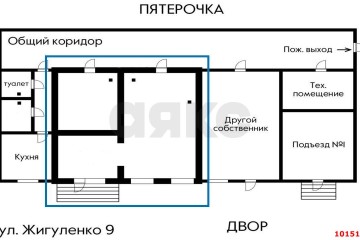 Фото №3: Торговое помещение 59 м² - Краснодар, мкр. жилой комплекс Победа, ул. Евгении Жигуленко, 9