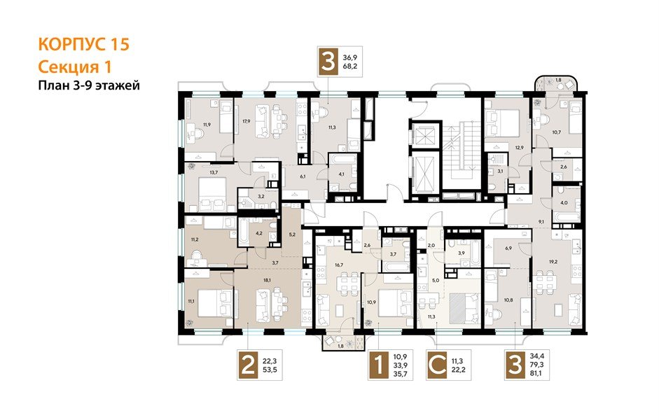 Фото №8: Студия 22 м² - Краснодар, мкр. Прикубанский внутригородской округ