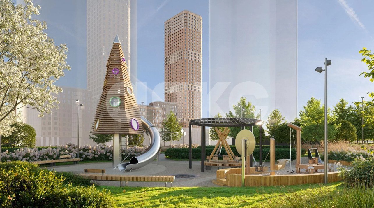 Фото №7: 2-комнатная квартира 37 м² - Москва, ЖК Левел Нижегородская, 1