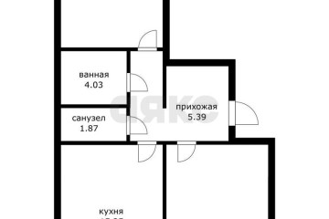 Фото №2: 2-комнатная квартира 68 м² - Краснодар, мкр. Гидростроителей, ул. Парусная, 20/3