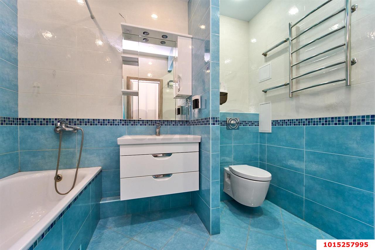 Фото №8: 1-комнатная квартира 49 м² - Краснодар, Прикубанский внутригородской округ, мкр. имени Маршала Жукова, ул. Александра Покрышкина, 2/2