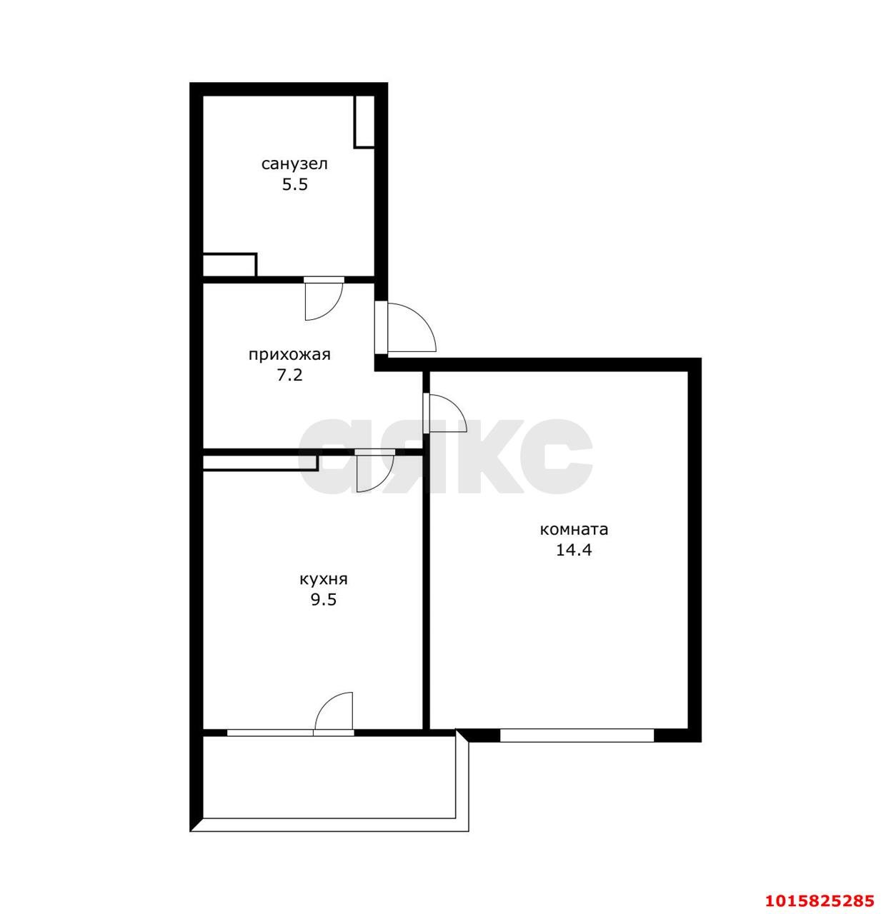Фото №11: 1-комнатная квартира 40 м² - Краснодар, ЖК Легенда, ул. имени 40-летия Победы, 143